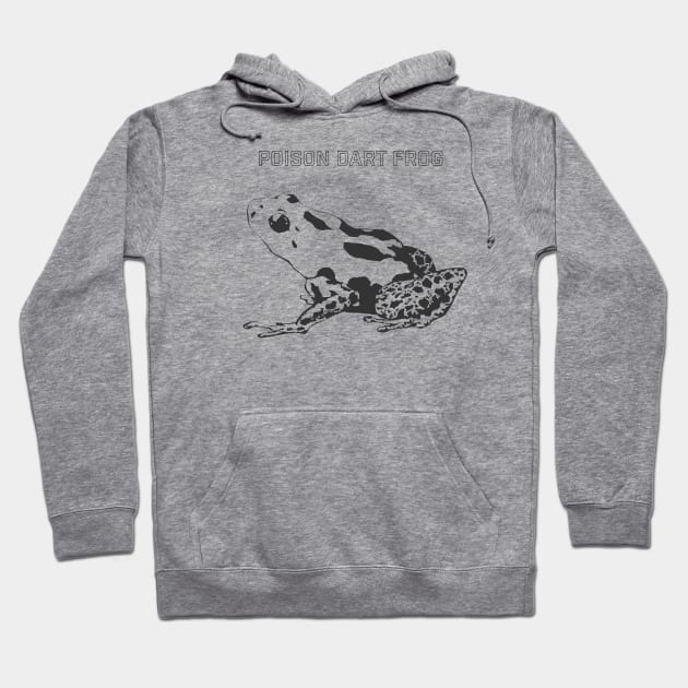 Poison Dart Frog Hoodie by IndiasIllustrations